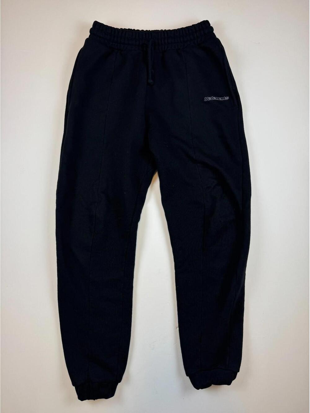 Vetements 2017 Logo-Stitch Sweatpants